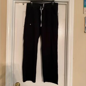 Figs Black Scrub Pants